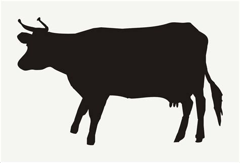 Cow Stencil Design