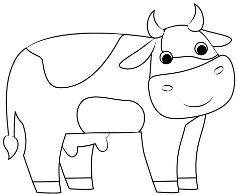 Cow Template 9