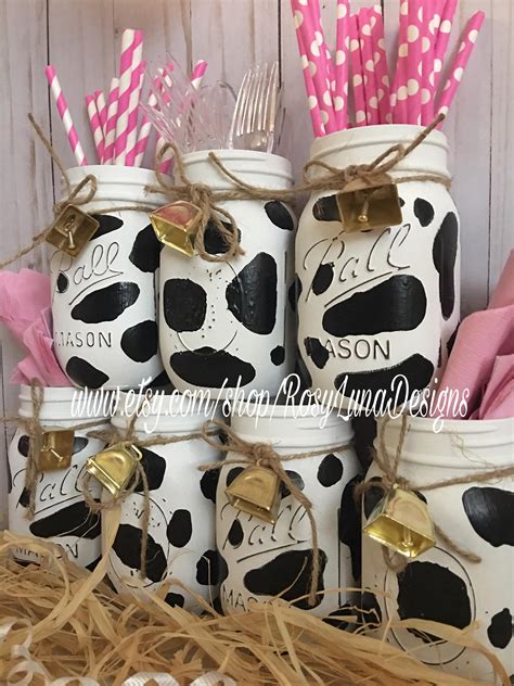 Cow-Themed Party Favors