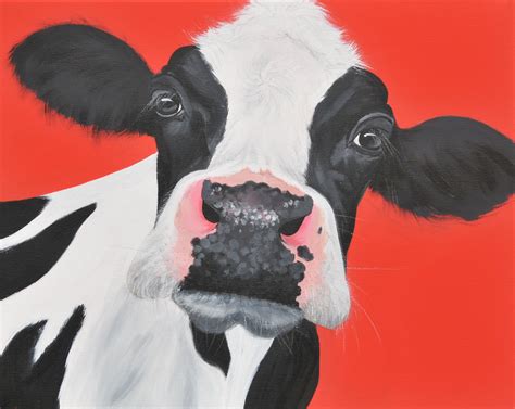 Cow-Themed Wall Art