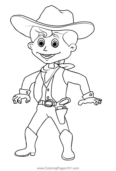 Cowboy Adventures Coloring Pages