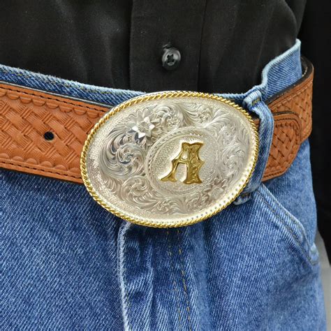 Cowboy belt buckle