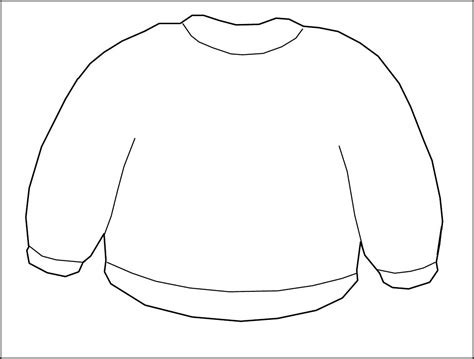 Cozy Sweater Template