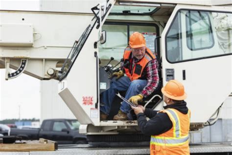 Crane operating on a construction site