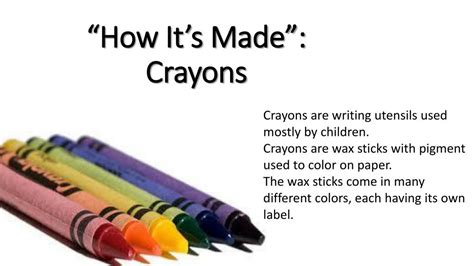 Crayon components