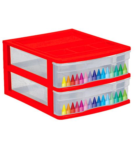 Image of a crayon drawer organizer