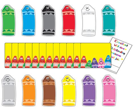 Crayon name tags ideas