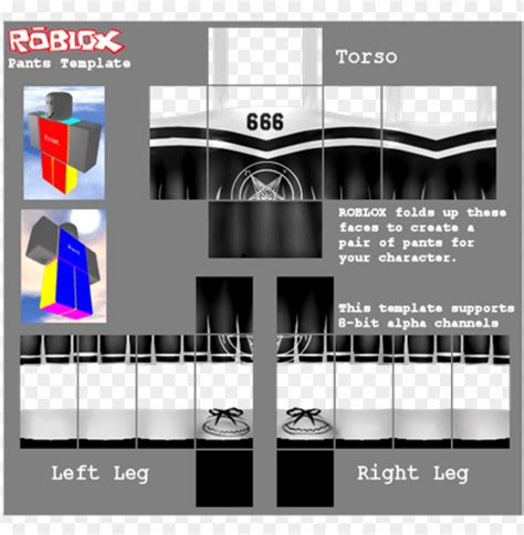 Create Custom Roblox Pants Template