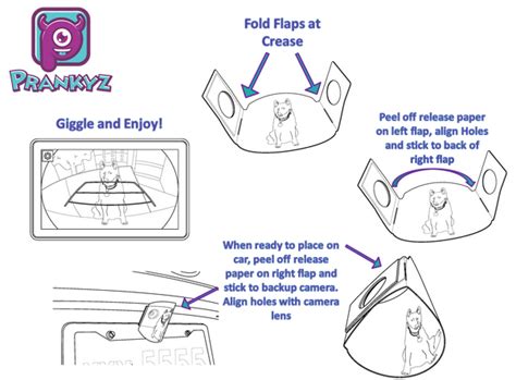 Creating Backup Camera Prank Printables