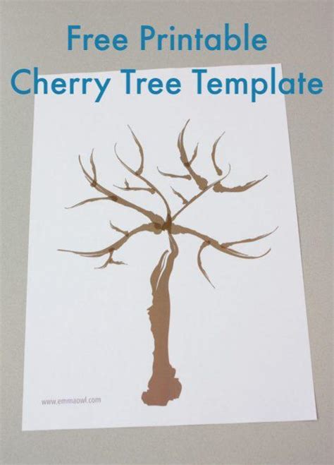 Create Bare Cherry Blossom Tree Template