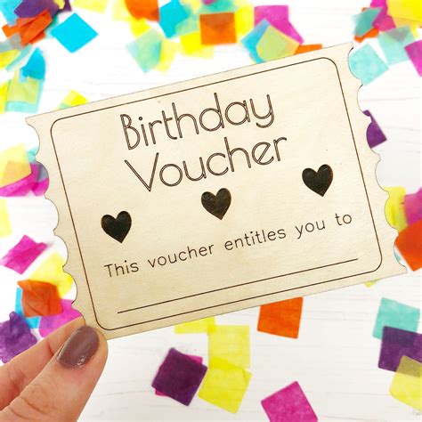 Create Birthday Voucher