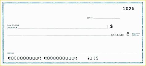 Steps to create a check printing template