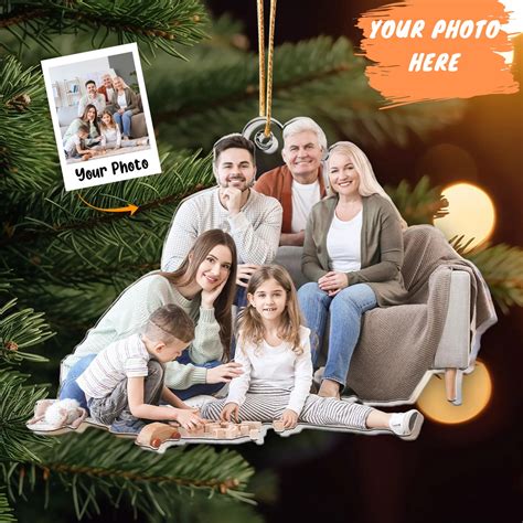 Custom Photo Christmas Ornaments