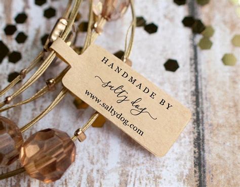 Create Customizable Jewelry Tag Template