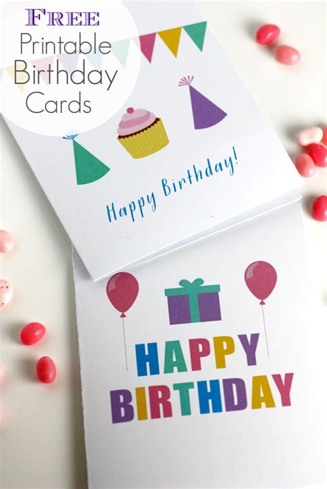 Create Customizable Printable Birthday Cards