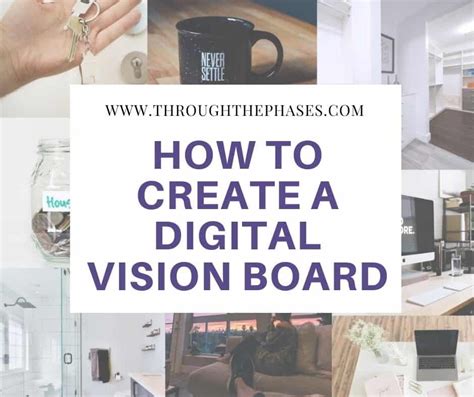 Create a digital vision board for success