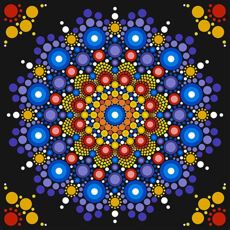 Create dot art masterpiece example