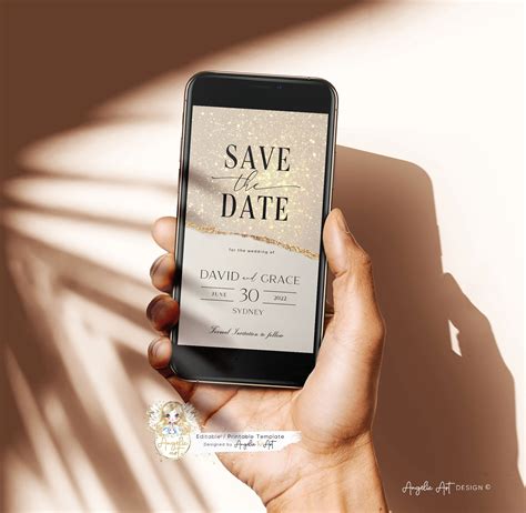 Create Electronic Save the Date Template