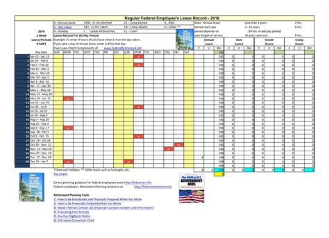 Create employee vacation tracker Excel template