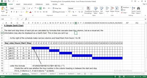 Create Event Production Schedule Template in Excel