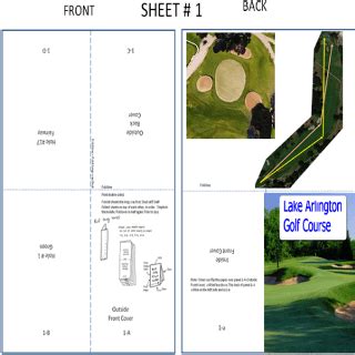 Create Golf Yardage Book Template