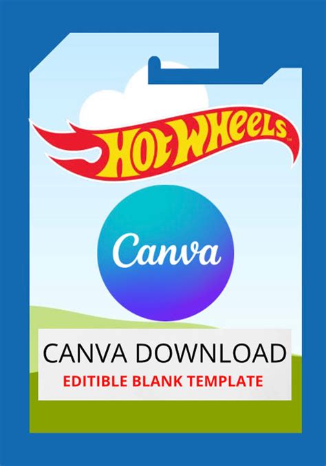 Create Hot Wheels Template with Pre-Made Templates