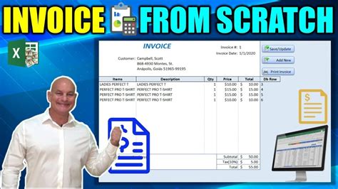 Create Invoice from Scratch