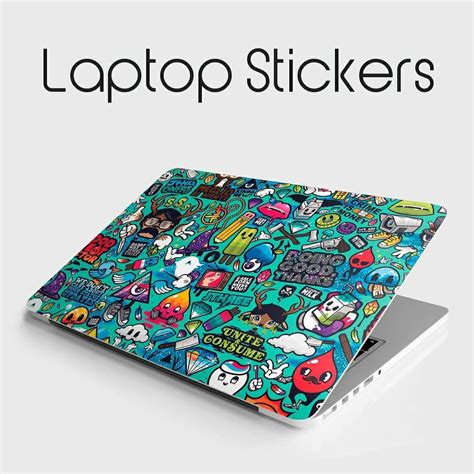 Create laptop stickers