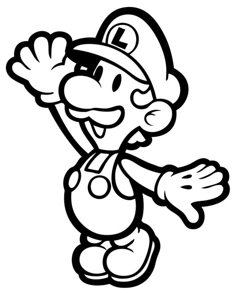 Create Your Own Mario Coloring Pages