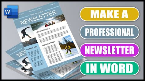 How to create a newsletter in Google Docs