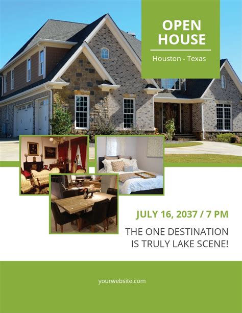 Create Open House Flyer Template Google Docs