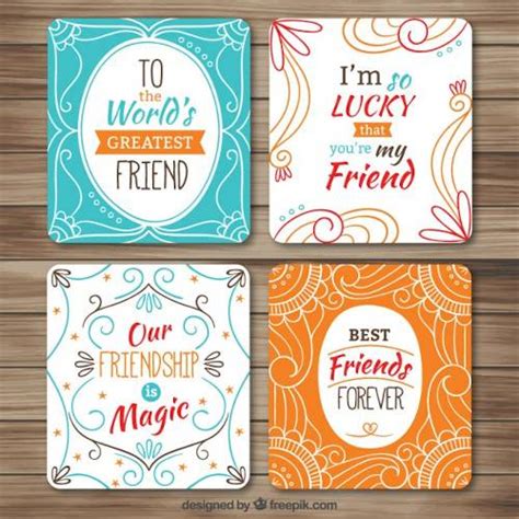 Create Printable Friendship Cards