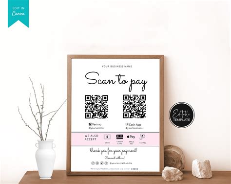 Create Scan to Pay Template