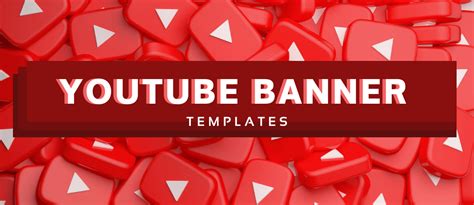 A stunning YouTube banner template