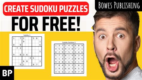 Create your own 4x4 Sudoku printable puzzle