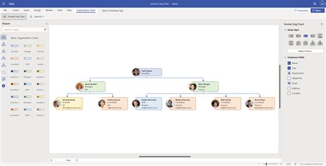 Create Visio Org Charts Efficiently