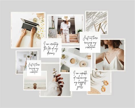 Create a vision board online with Canva