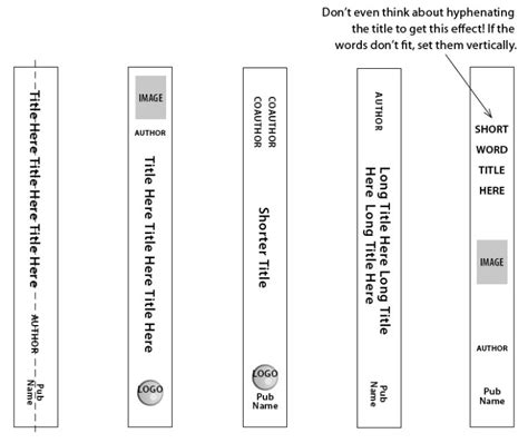 Create your own book spines