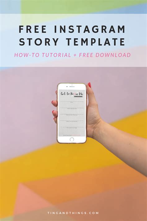 Create your own Instagram story template