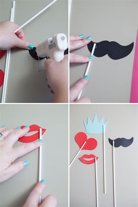 Create your own photo booth props