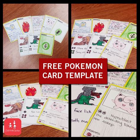 Create Your Own Pokémon Card Printables