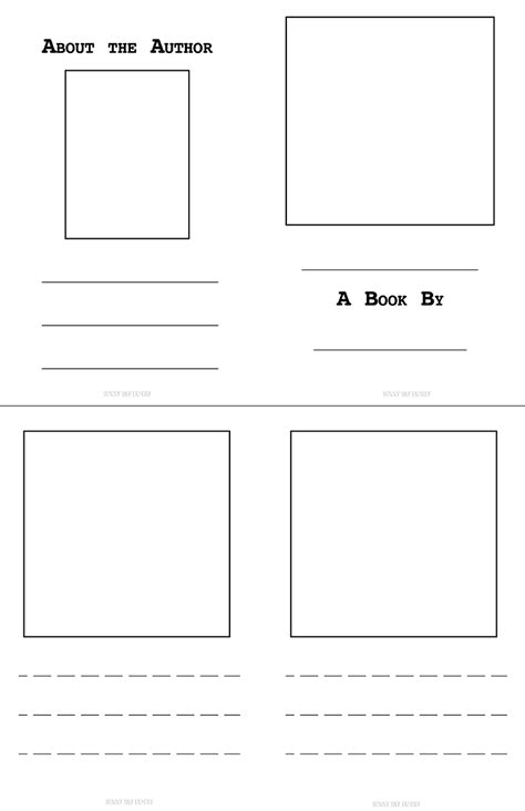 Creating Your Own Printable Book Template