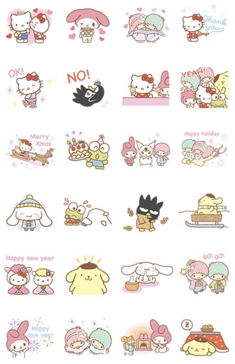 Create Your Own Sanrio Characters Printable Art