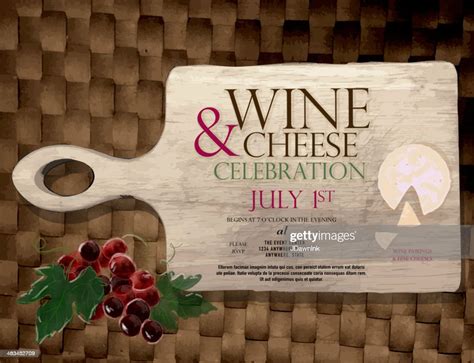 Create Your Own Wine and Cheese Party Invitation Template