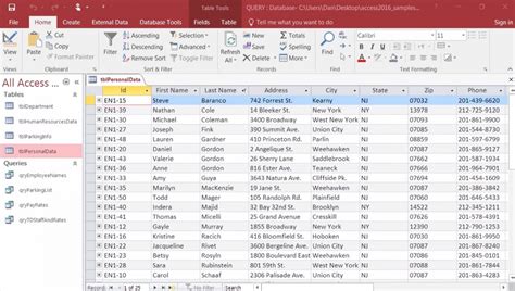 Creating a Microsoft Access Database Template