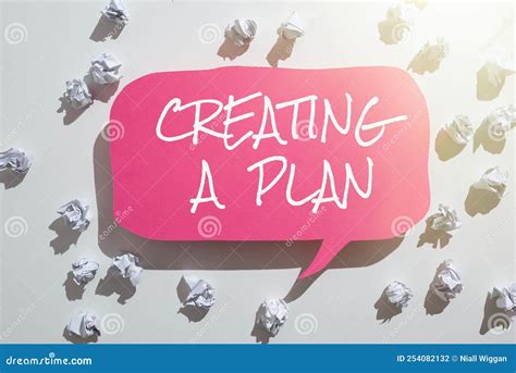 A person creating a plan