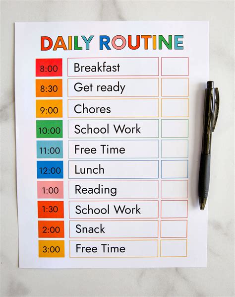 Creating a Routine