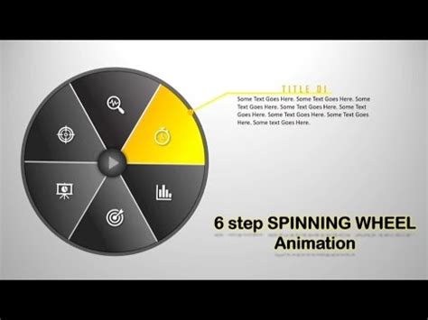 Creating a spinning wheel animation in Google Slides