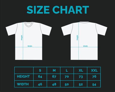 Creating a T-Shirt Sizing Template