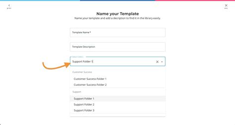 Creating a template